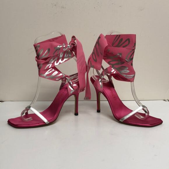 Bruno Frisoni Shoes - Bruno Frisoni Made in Italy Pink Satin Sandal